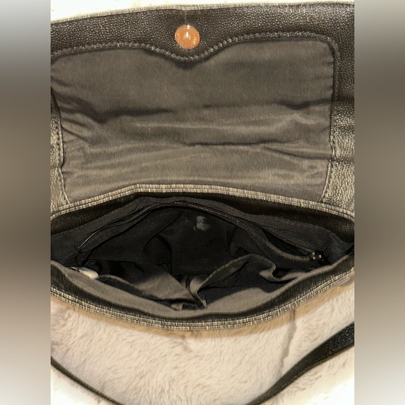 Nine West Black Pebble Crossbody Purse - Picture 6 of 8